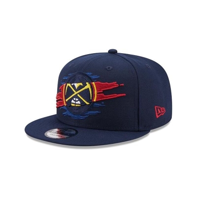 Sapca New Era Denver Nuggets NBA Logo Tear 9FIFTY Snapback - Albastri